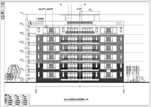 某六層剪力墻結構住宅樓建筑設計方案圖